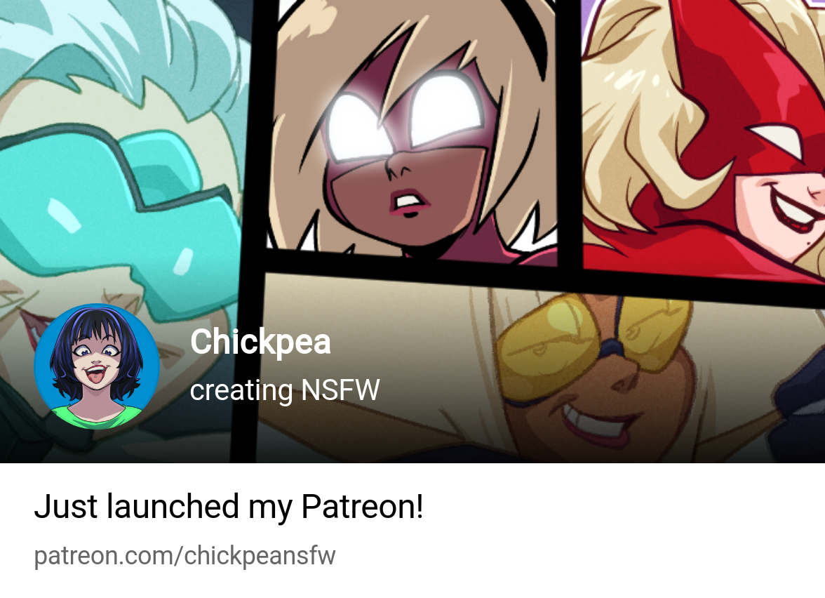 Chickpea | creating NSFW | Patreon