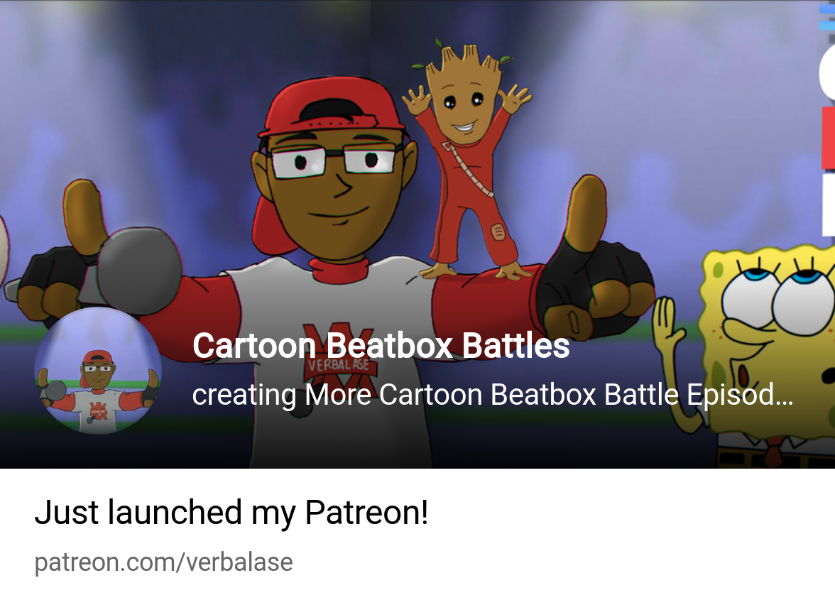 Cartoon Beatbox Battles | creating More Cartoon Beatbox Battle Episodes |  Patreon