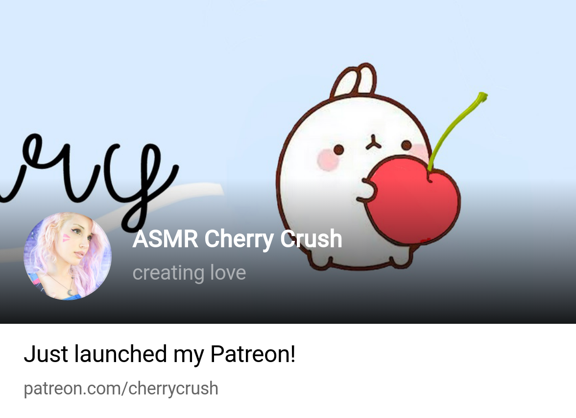 ASMR Cherry Crush | creating love | Patreon