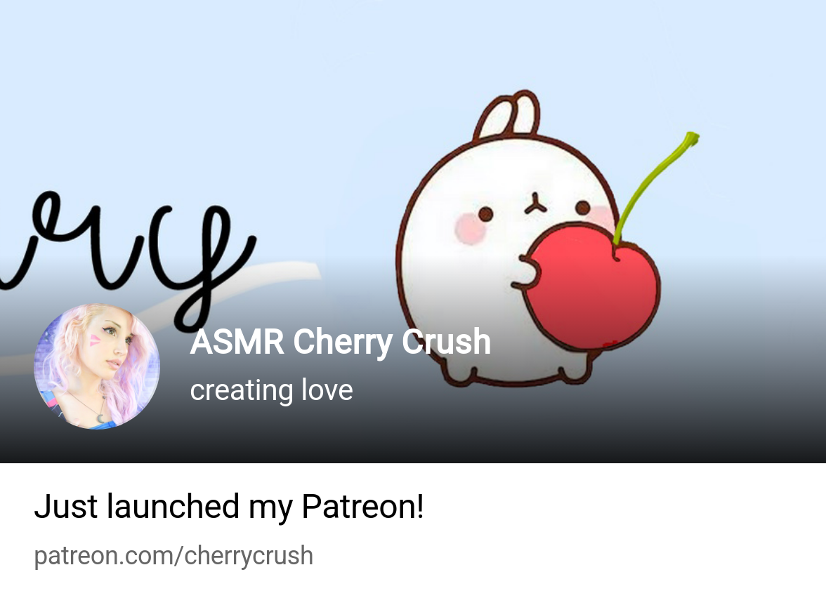 ASMR Cherry Crush | creating love | Patreon