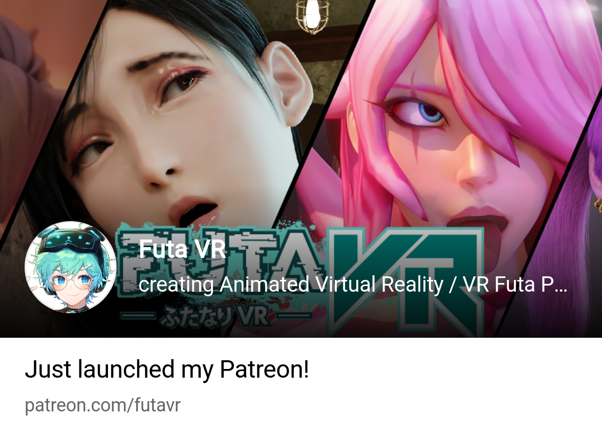 Futa VR | creating Animated Virtual Reality  VR Futa Porn | Patreon