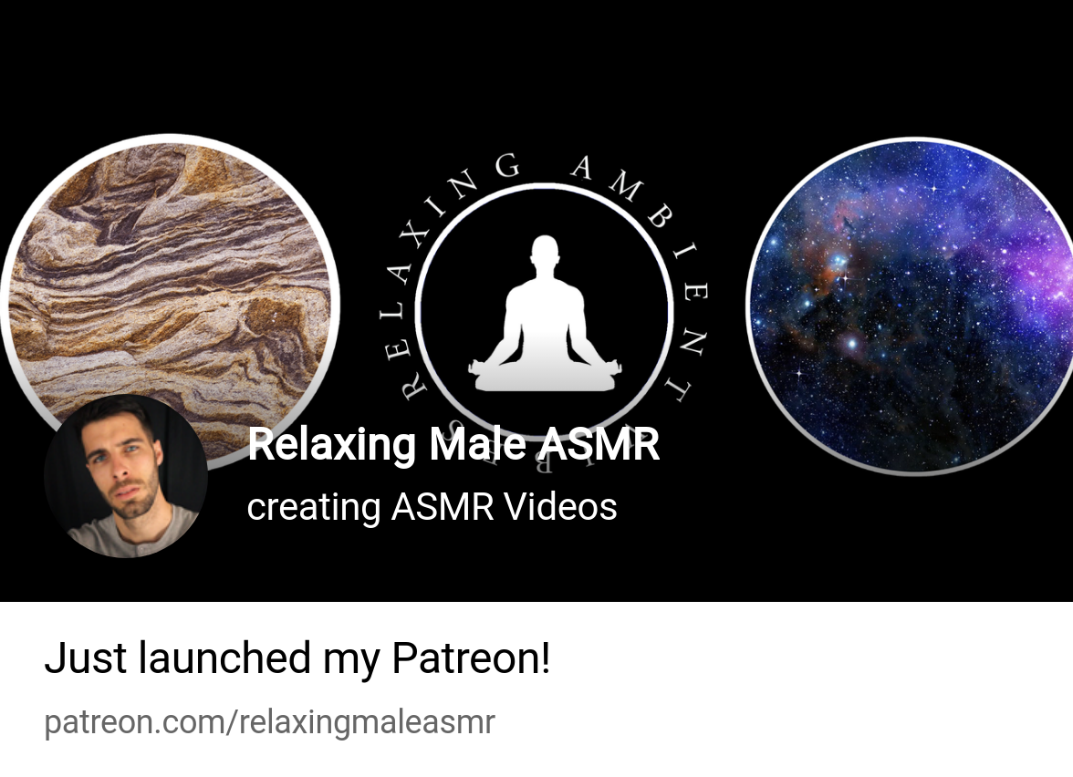 Relaxing Male ASMR | creating ASMR Videos | Patreon