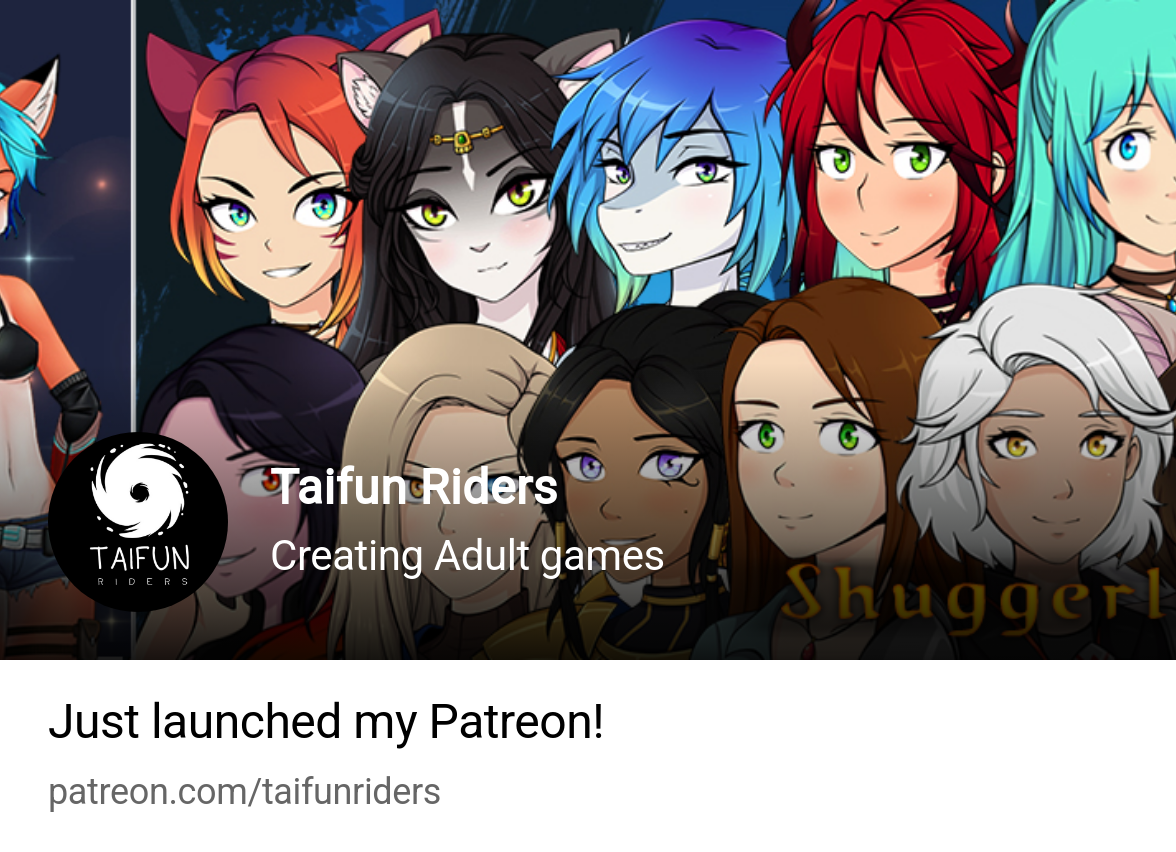 Taifun Riders | Creating Adult games | Patreon