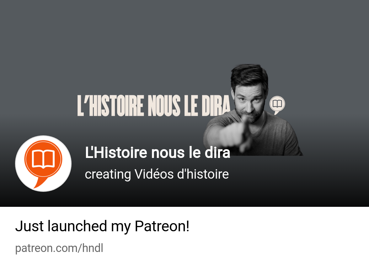 L'Histoire nous le dira