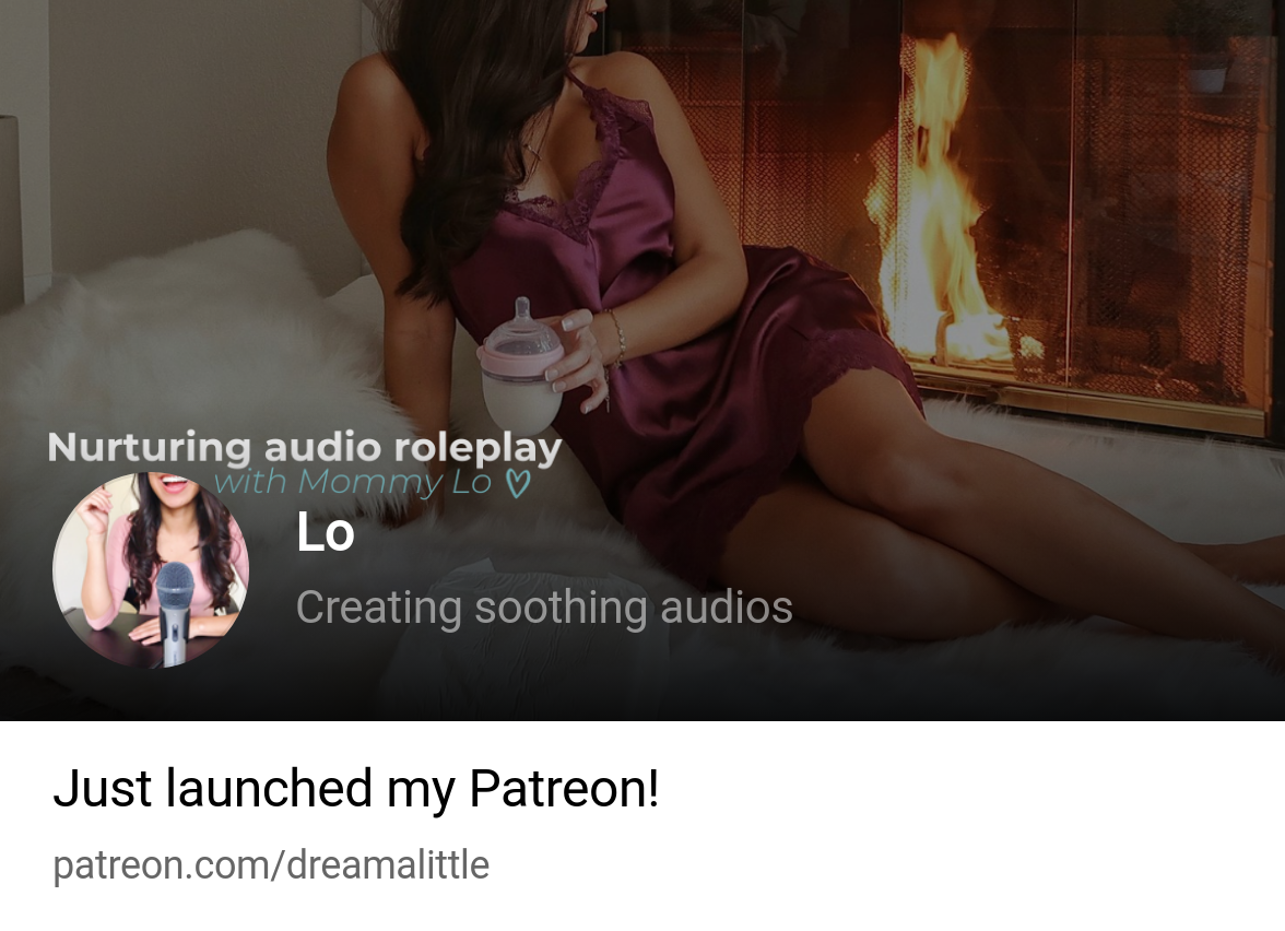 Lo | Creating soothing audios | Patreon