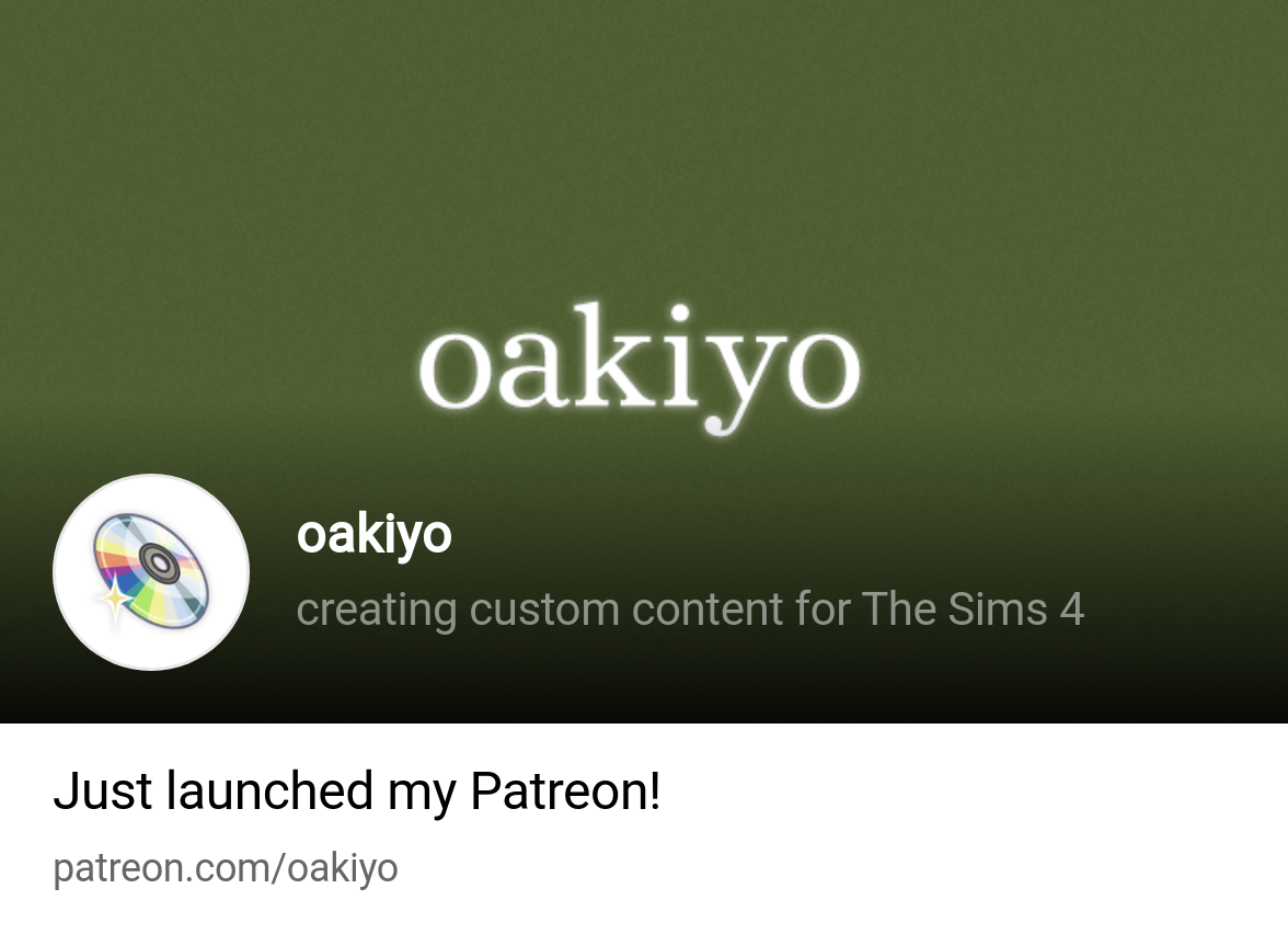 Make sims 4 custom content by Okiamphoebe