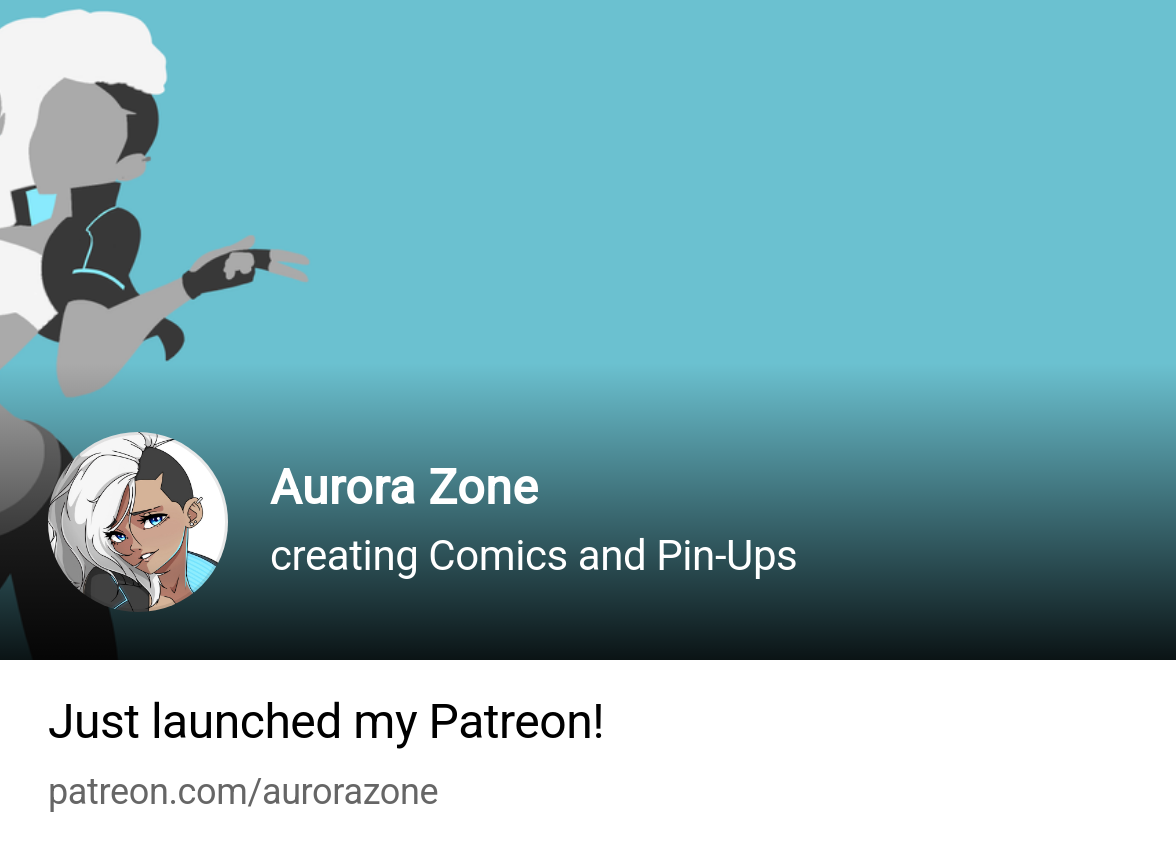 Aurora Zone | creating Comics and Pin-Ups | Patreon