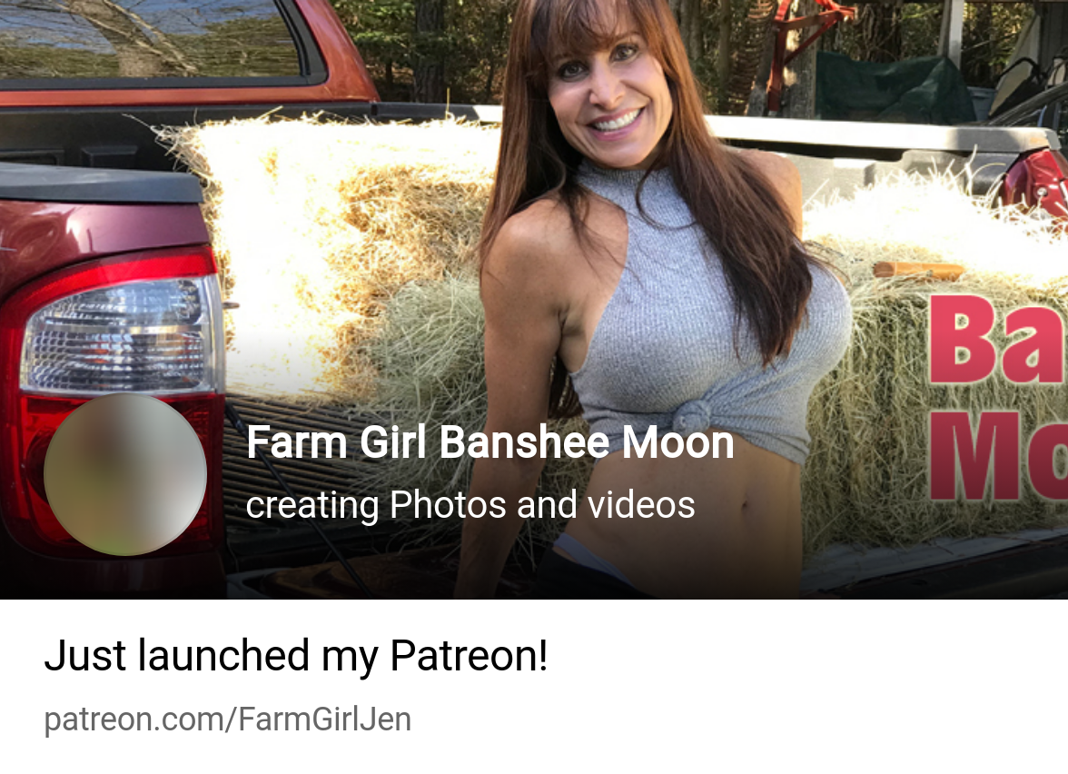 Farm Girl Banshee Moon | creating Photos and videos | Patreon