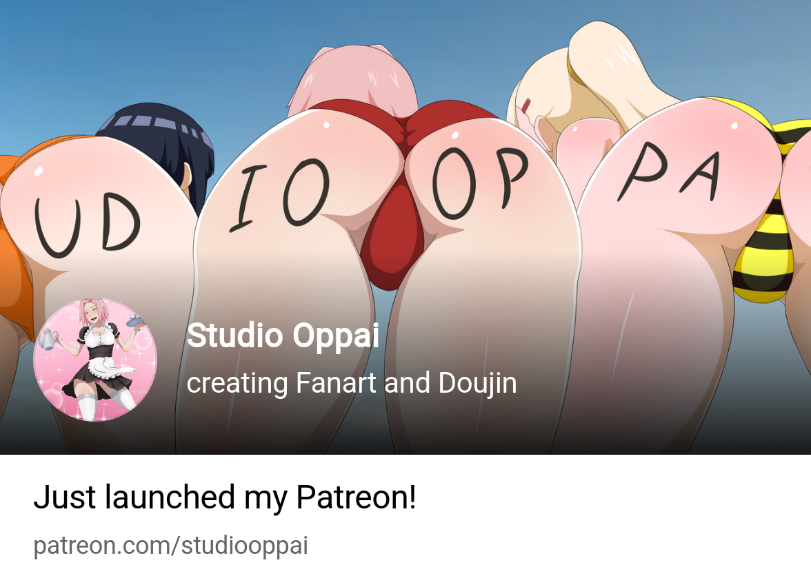Studio Oppai | creating Fanart and Doujin | Patreon