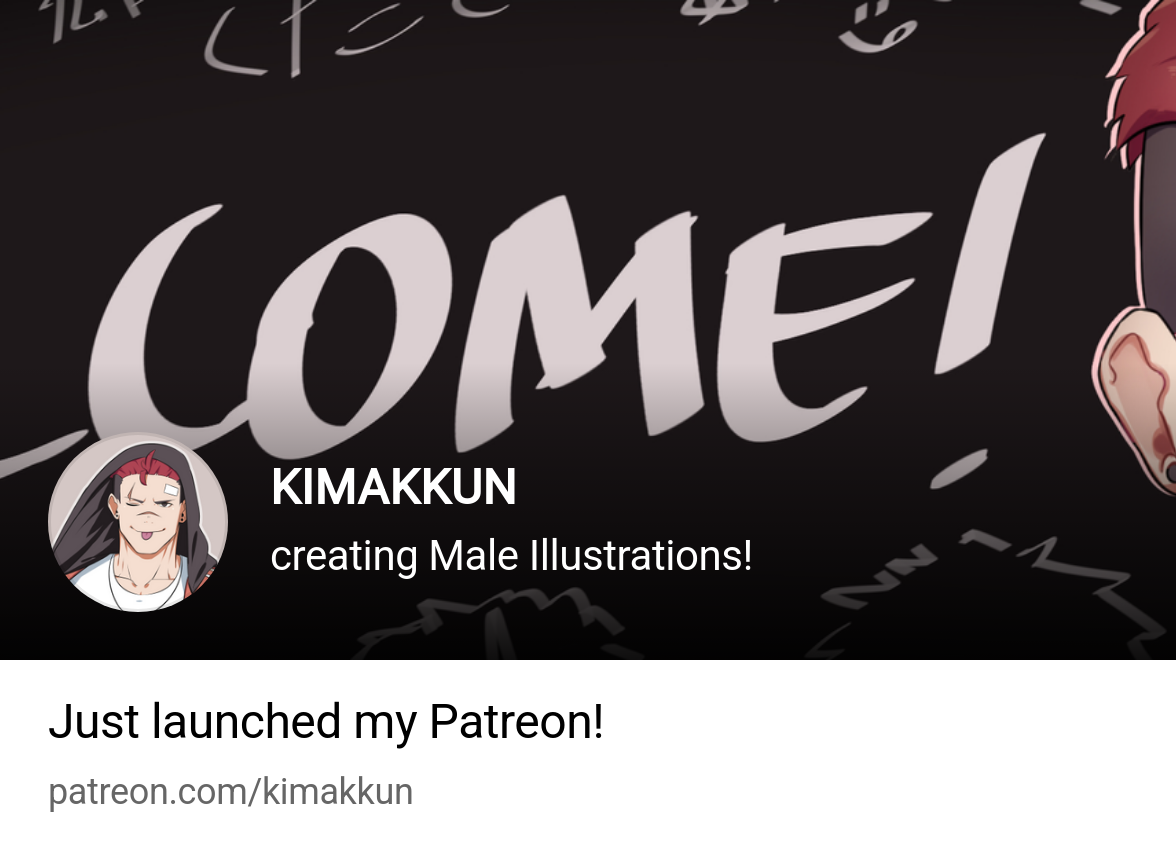 KIMAKKUN | creating Gay Illustrations! | Patreon