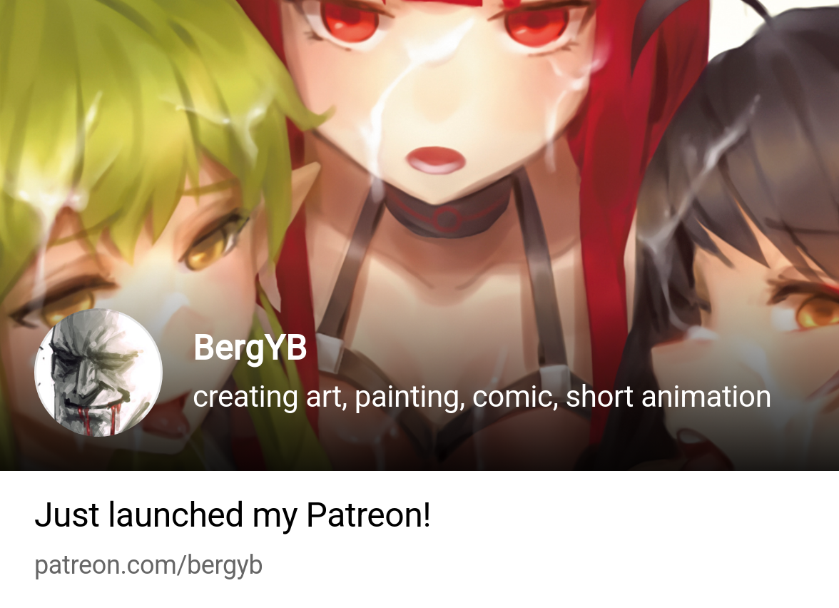 BergYB | creating art, painting, comic, short animation | Patreon