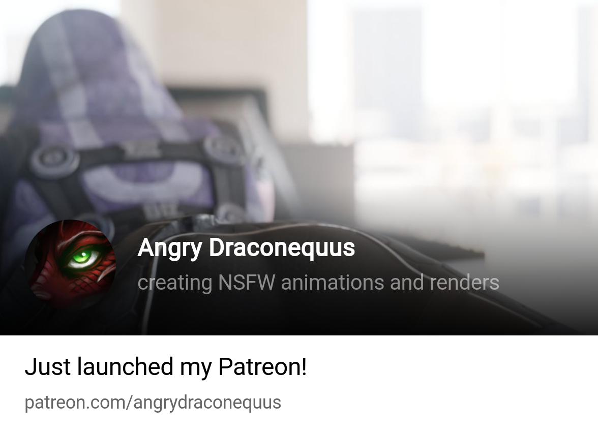 Angry draconequus
