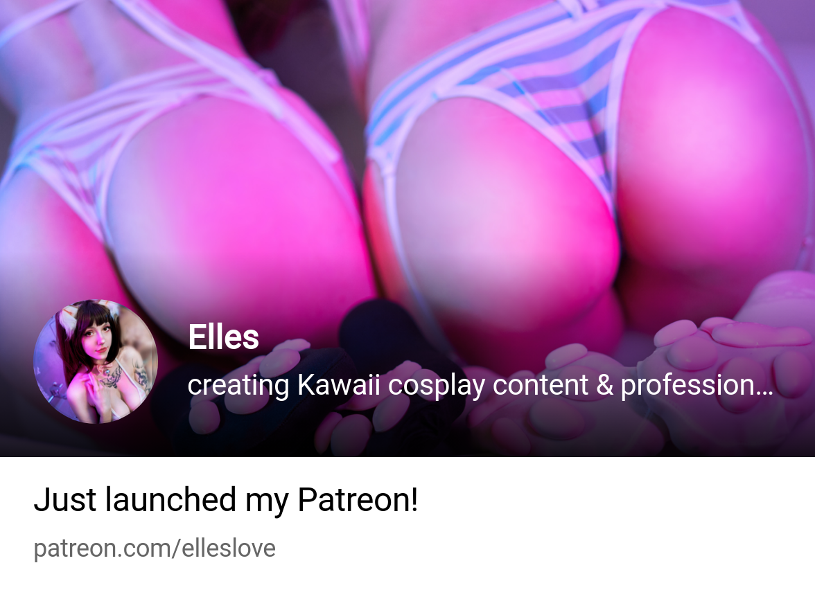 Elles | creating Kawaii cosplay content & professional photography | Patreon