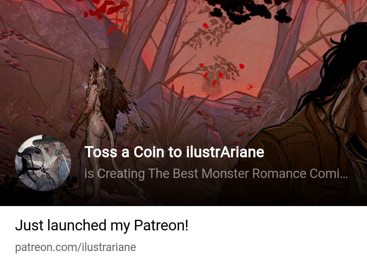 Toss a Coin to ilustrAriane | is Creating The Best Monster Romance Comics |  Patreon