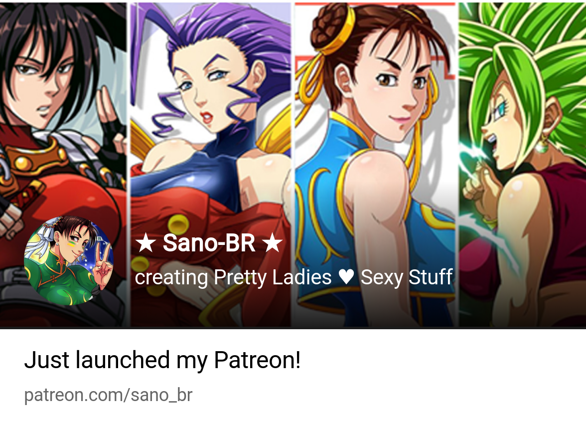 ☆ Sano-BR ☆ | creating Pretty Ladies ♥ Sexy Stuff | Patreon