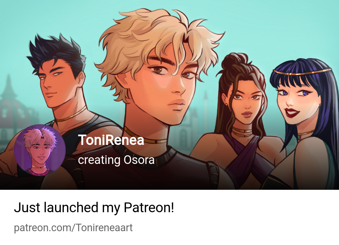 ToniRenea | creating Osora | Patreon