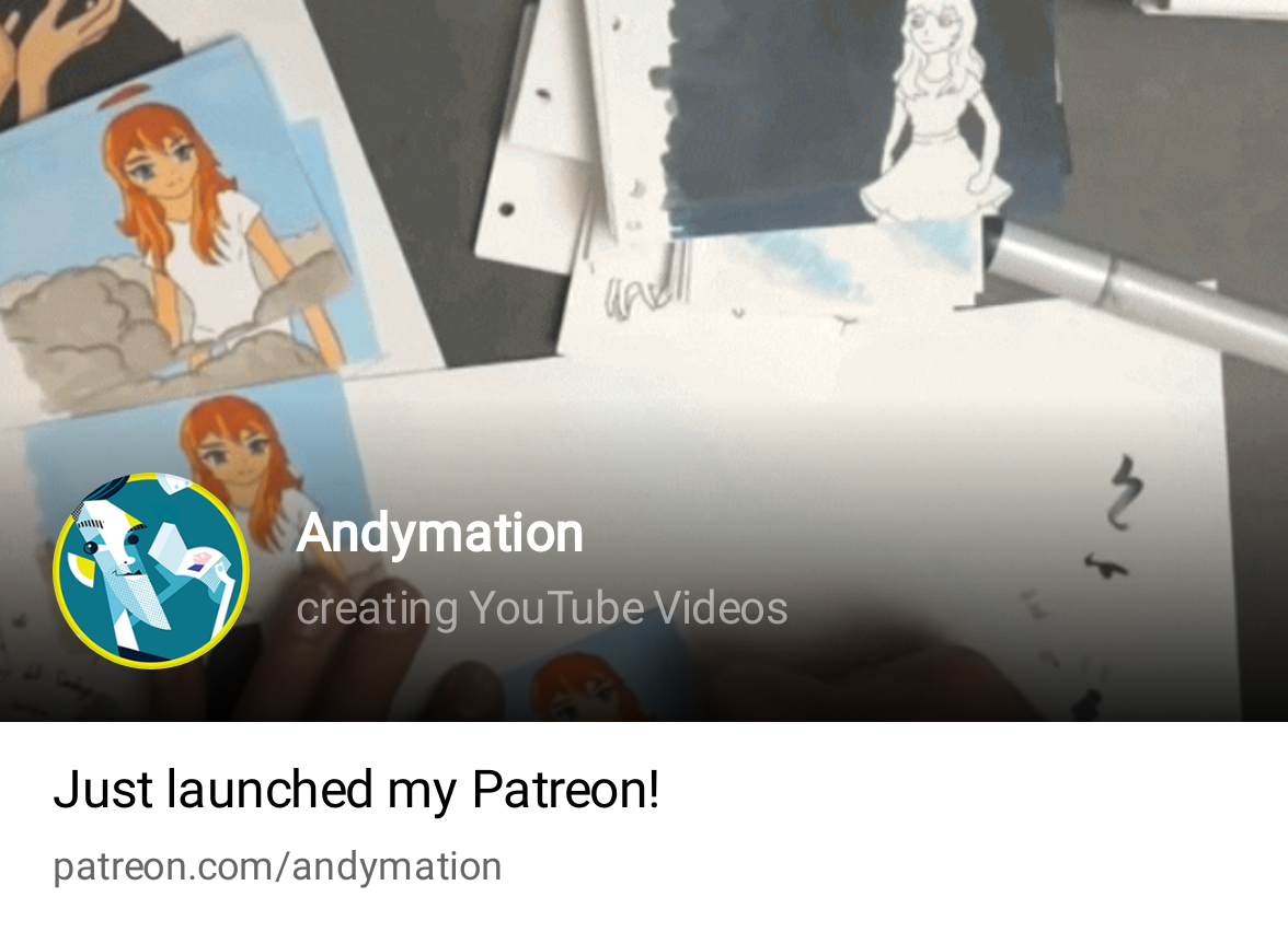 Andymation, creating  Videos