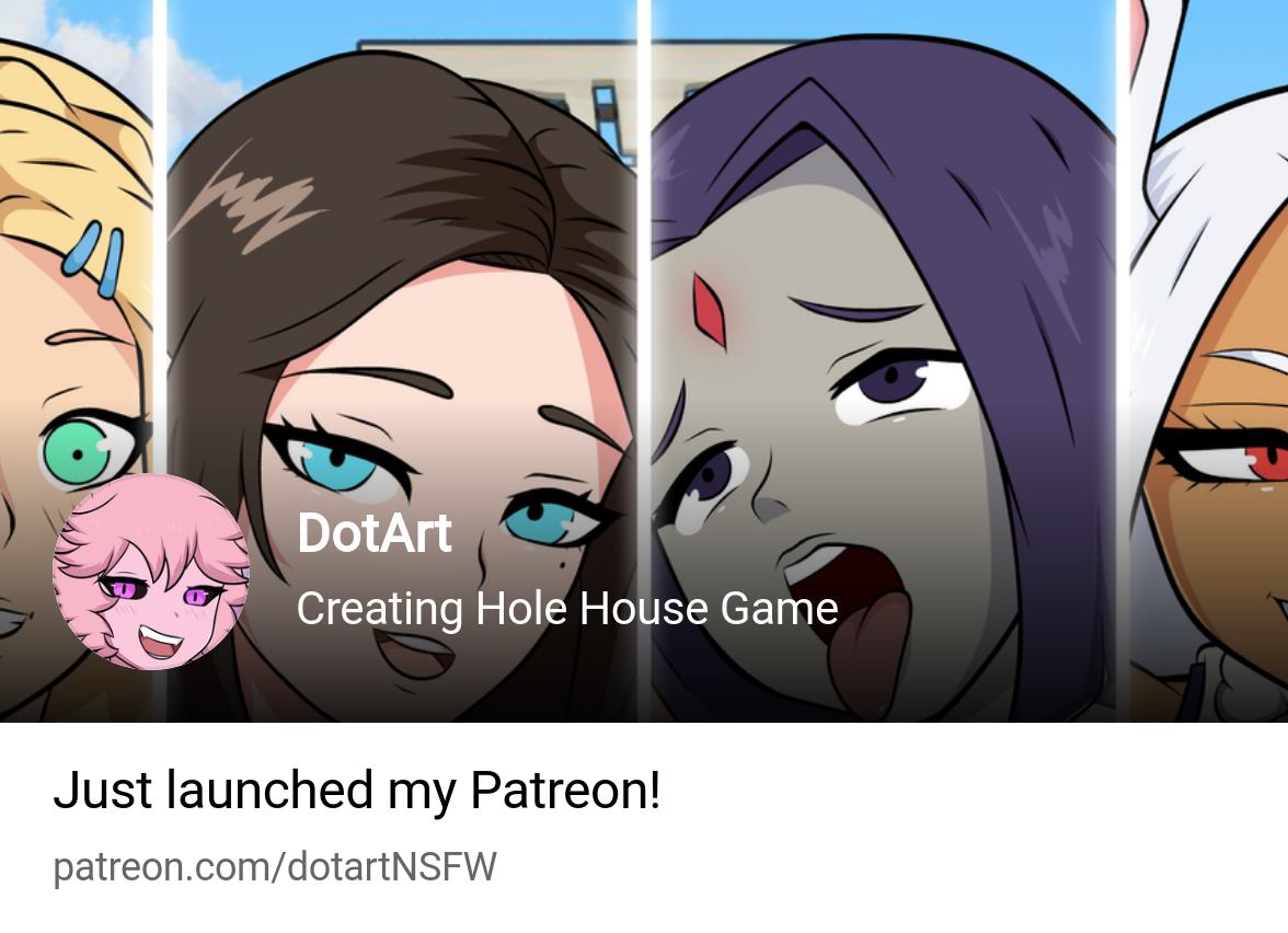 DotArt | Creating Hole House Game | Patreon