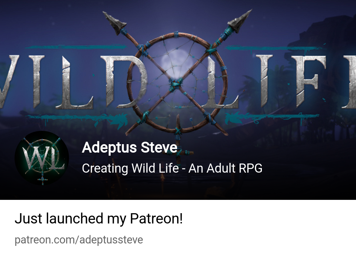 Adeptus steve patreon