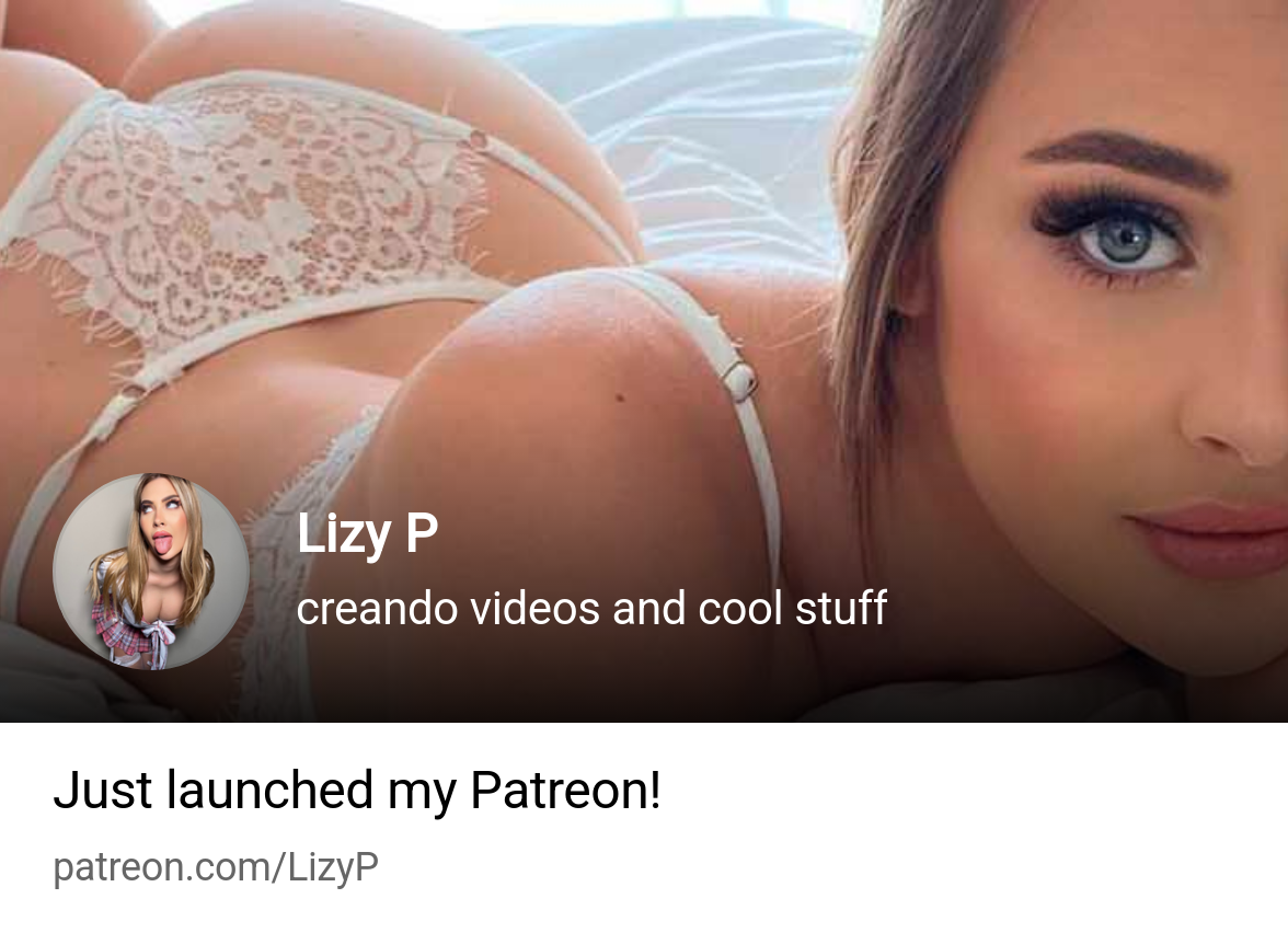Lizy p patreon