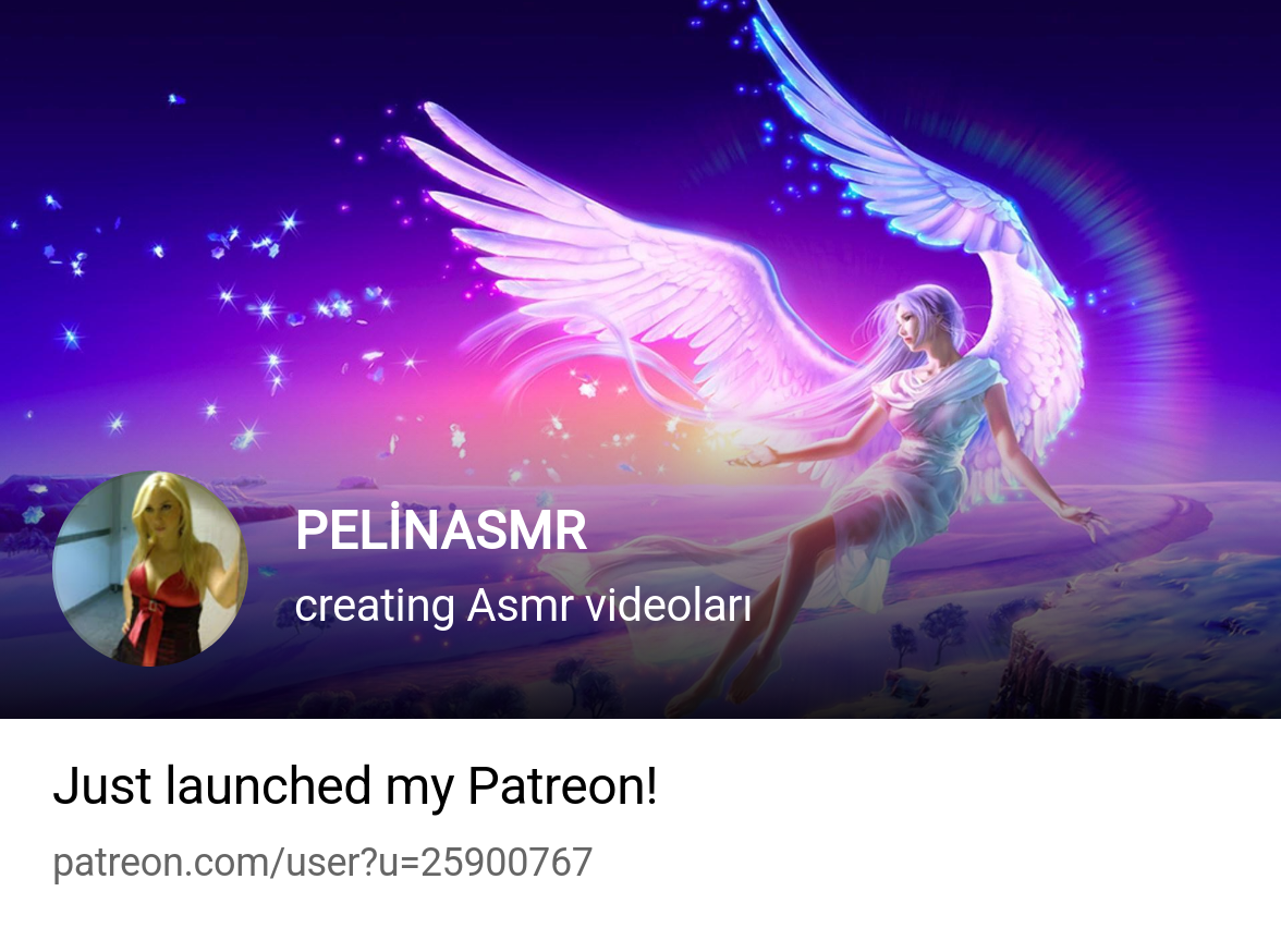 PELİNASMR | creating Asmr videoları | Patreon