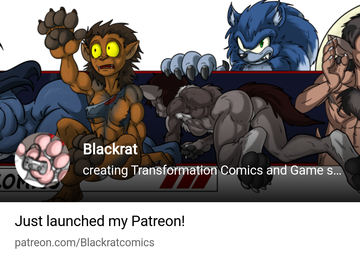 Blackrat | creating Transformation Comics and Game stuff. | Patreon