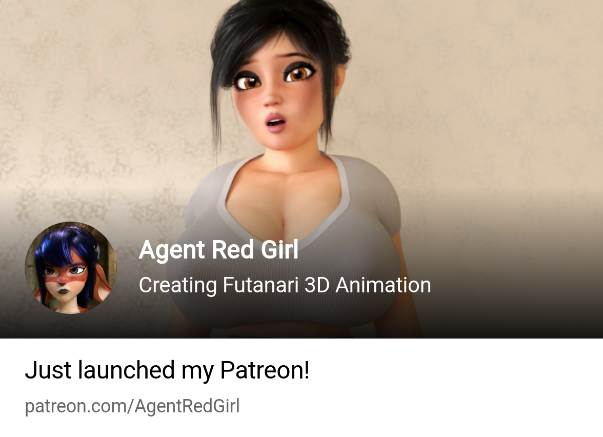 Patreon agent red girl