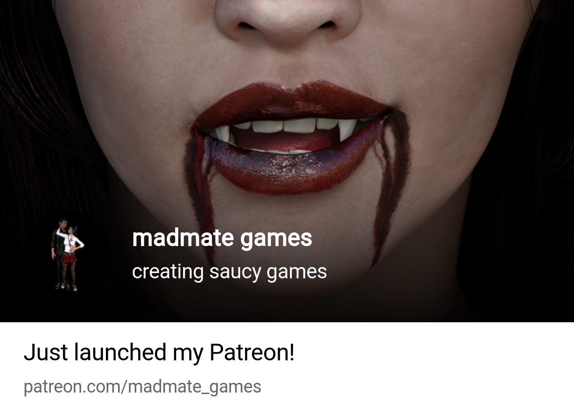 madmate games | creating saucy games | Patreon