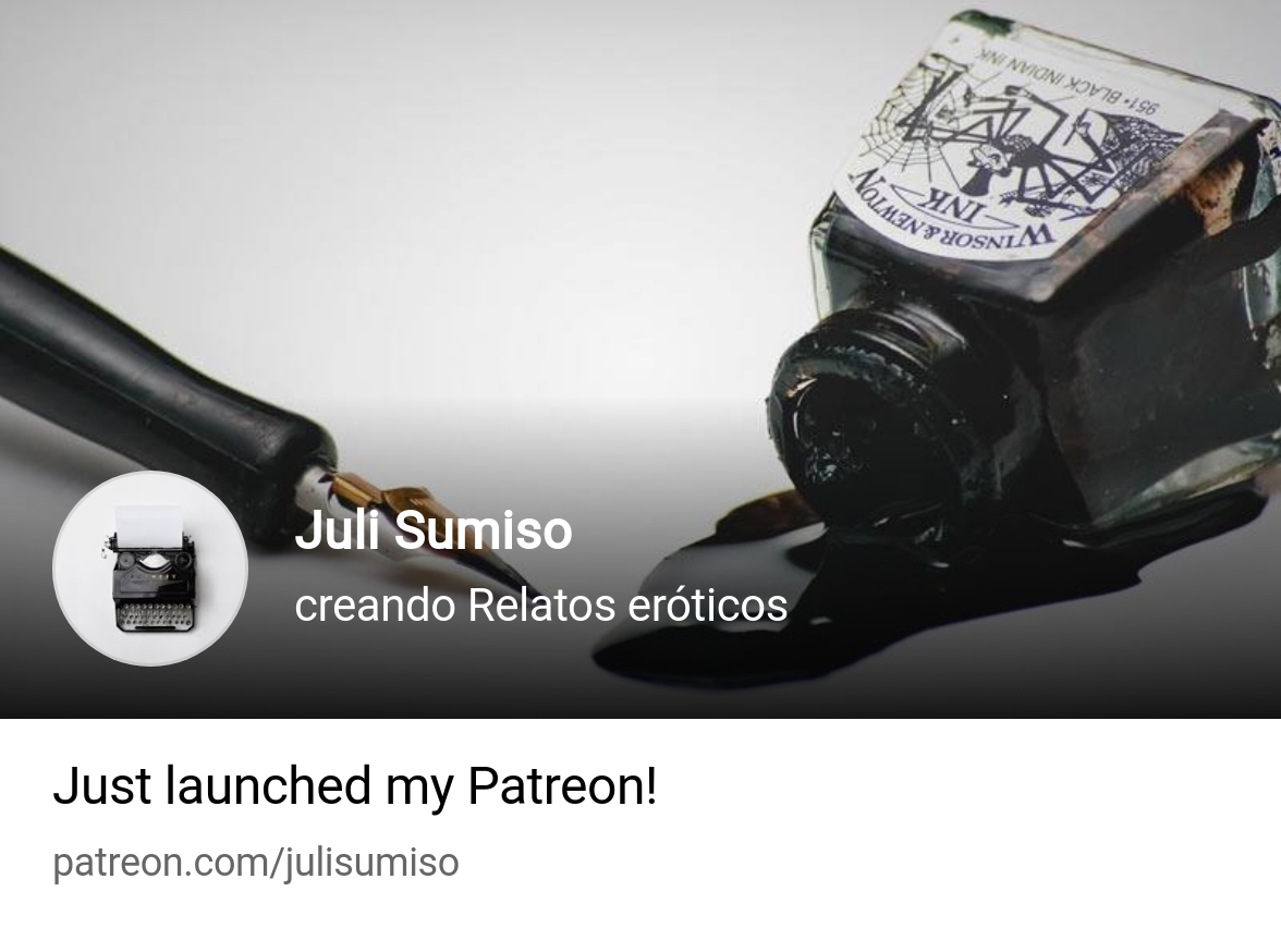 Juli Sumiso | creando Relatos eróticos | Patreon