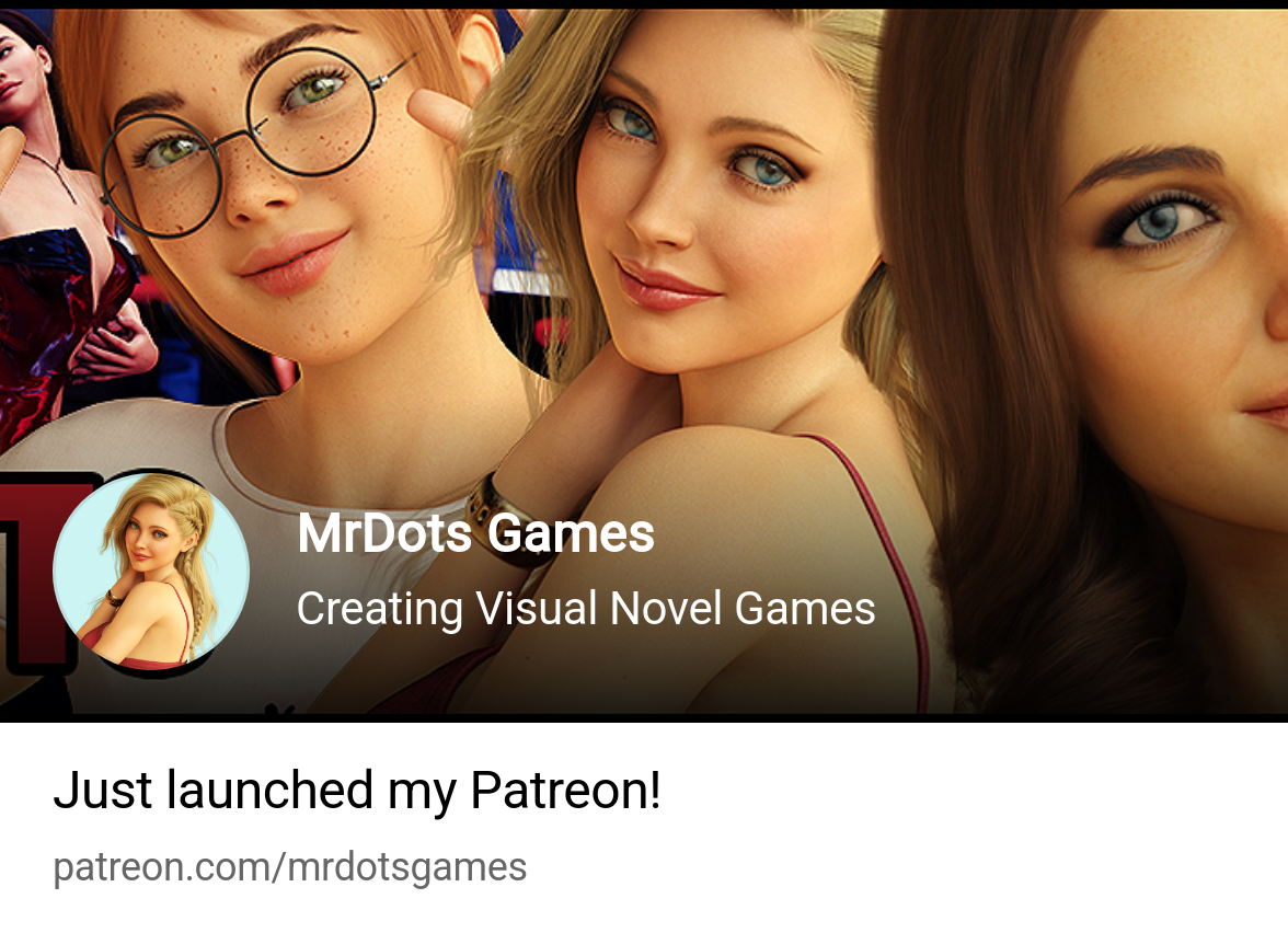 MrDots Games | Creating Visual Novel Games | Patreon