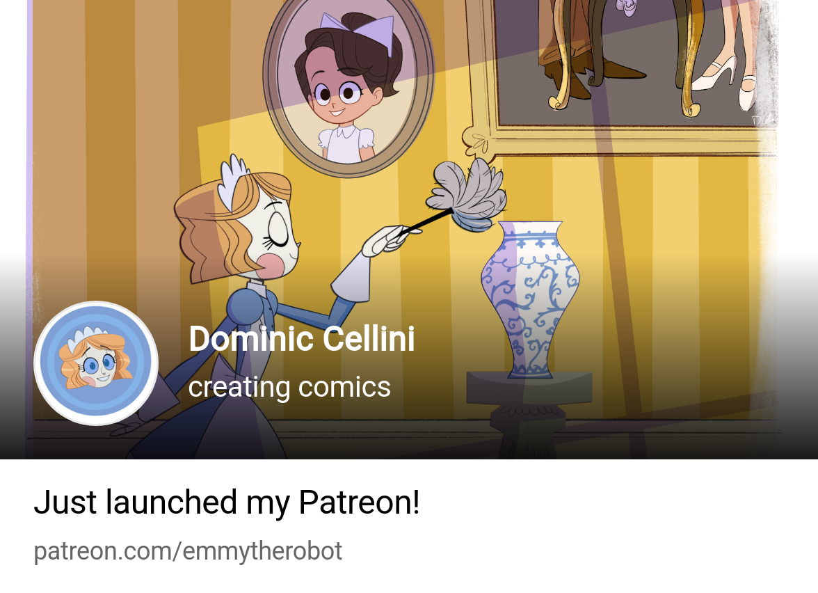 Emmy the robot patreon