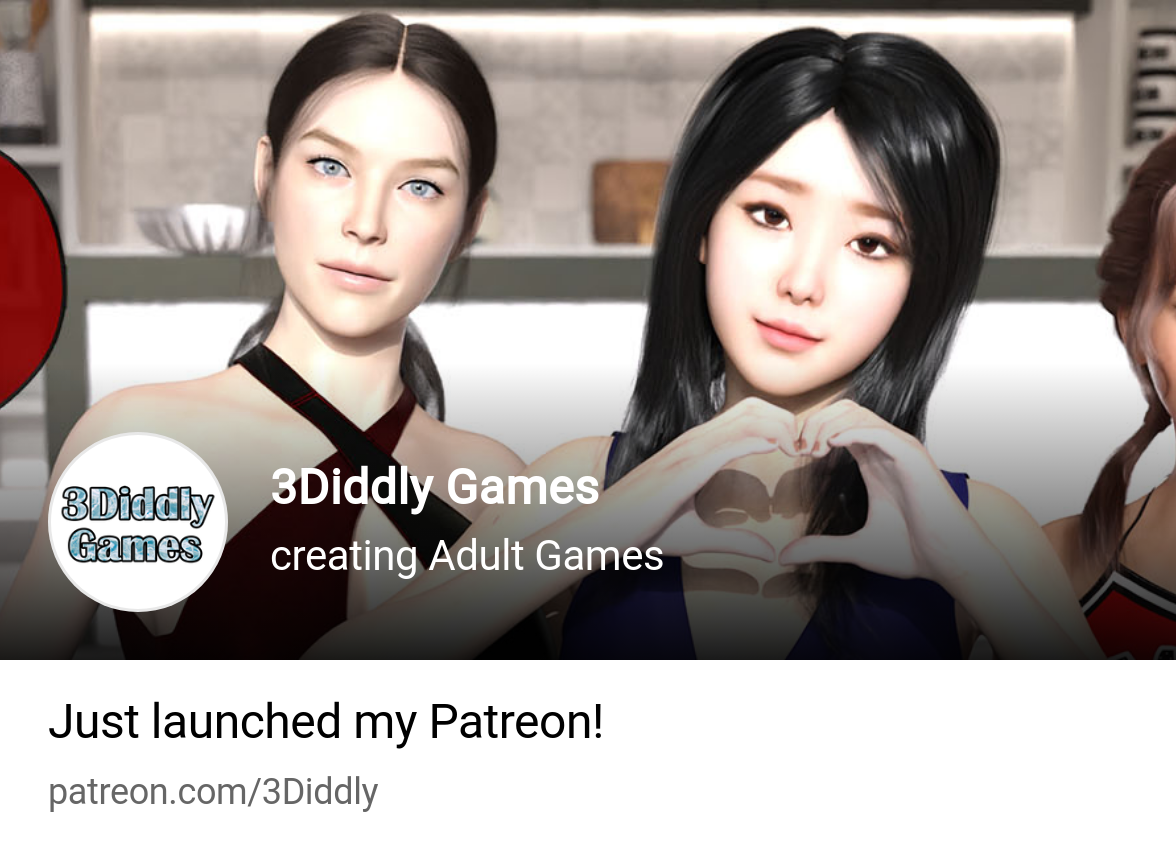 3Diddly Games | creating Adult Games | Patreon