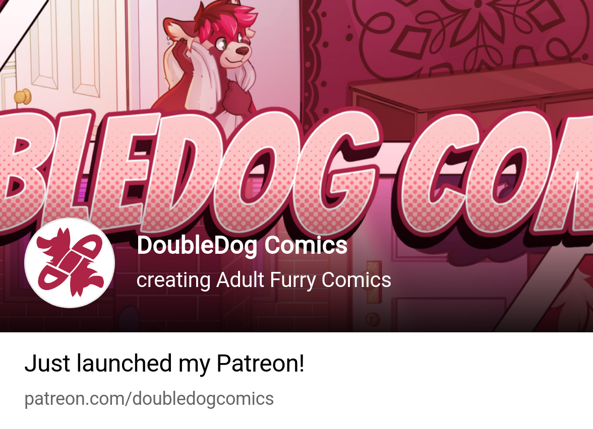 DoubleDog Comics | creating Adult Furry Comics | Patreon