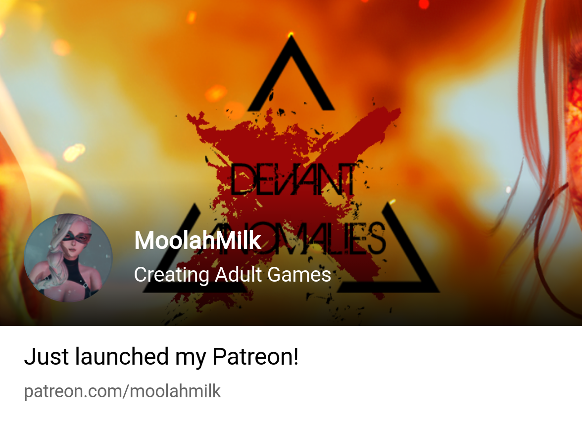 MoolahMilk | Creating Adult Games | Patreon