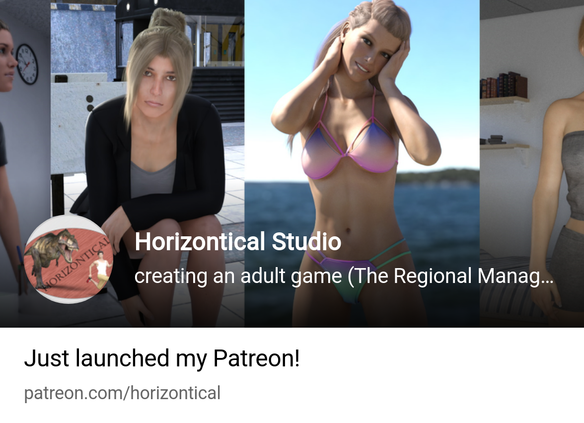 Horizontical Studio | creating an adult game (The Regional Manager) |  Patreon