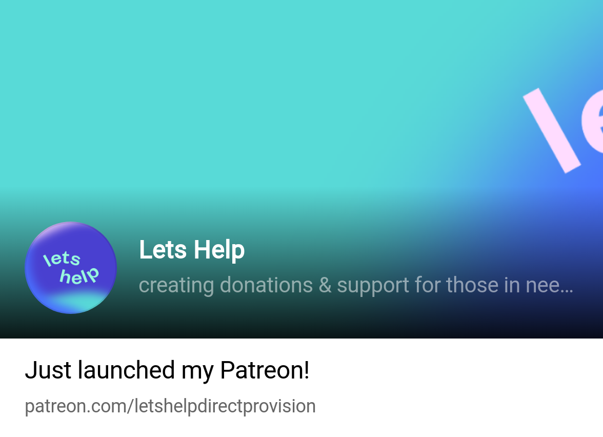 Donate to patreon