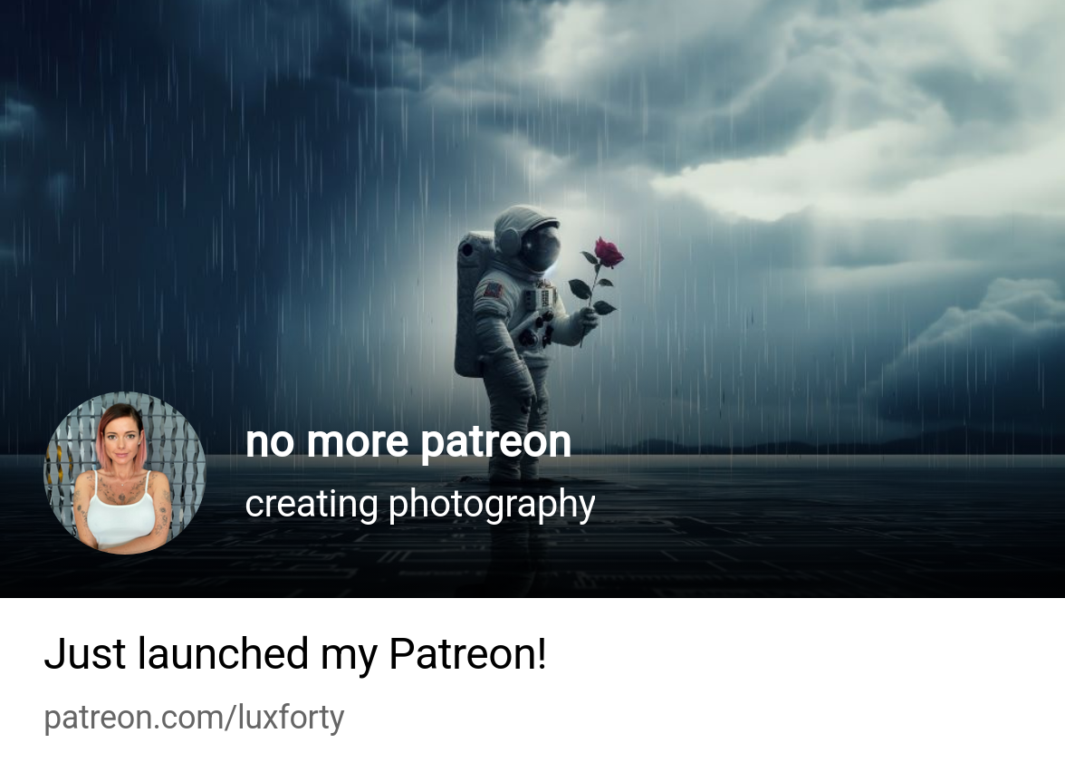 Luxforty | creating photography | Patreon