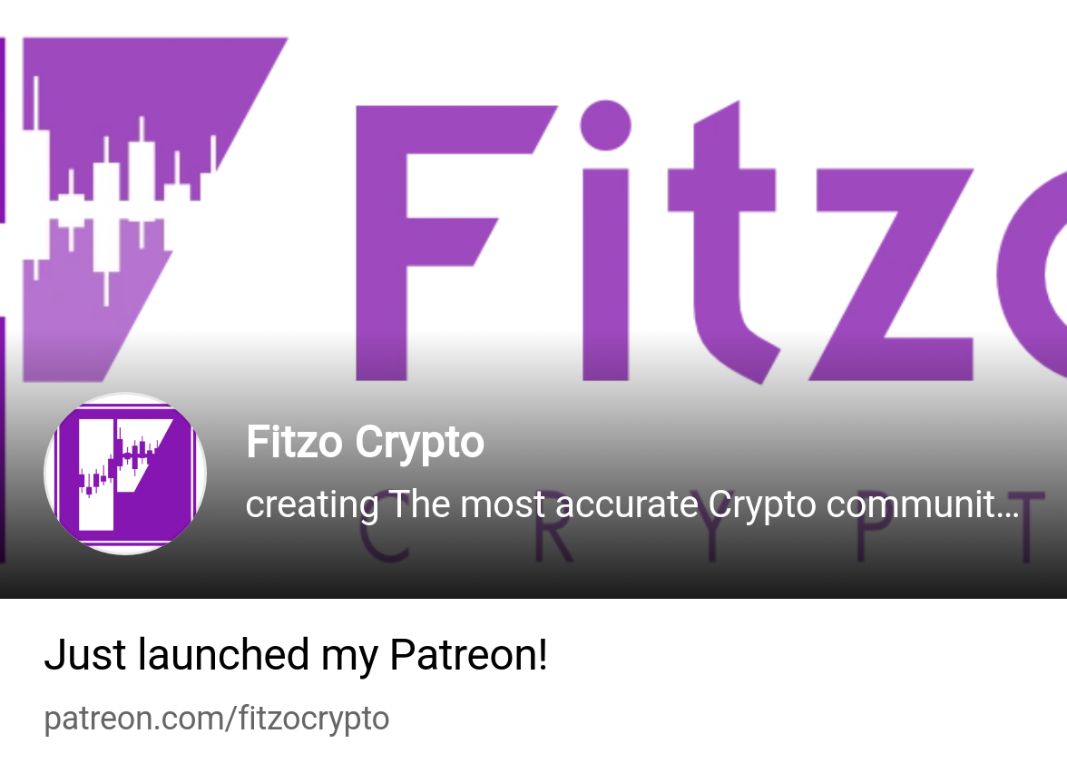 Fitzo Crypto | creating The most accurate Crypto community by far | Patreon