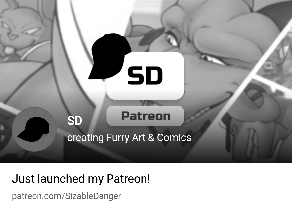 SD | creating Furry Art & Comics | Patreon