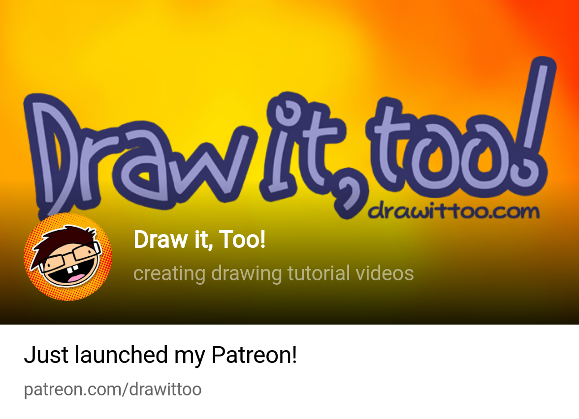 Draw it, Too!, creating drawing tutorial videos
