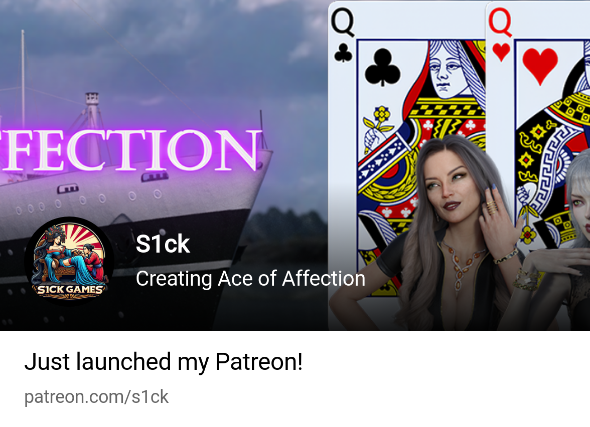 S1ck Games | Developing Femdom Video Games | Patreon