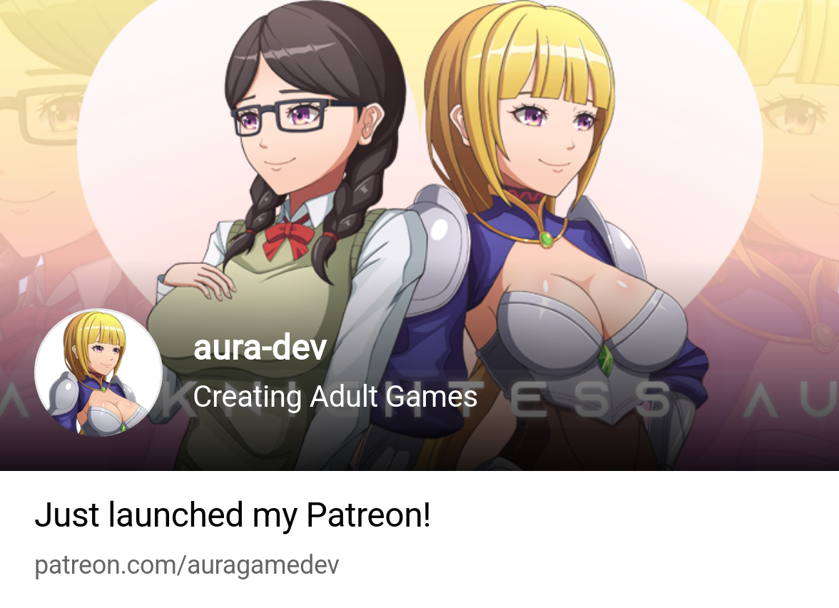 aura-dev | Creating Adult Games | Patreon