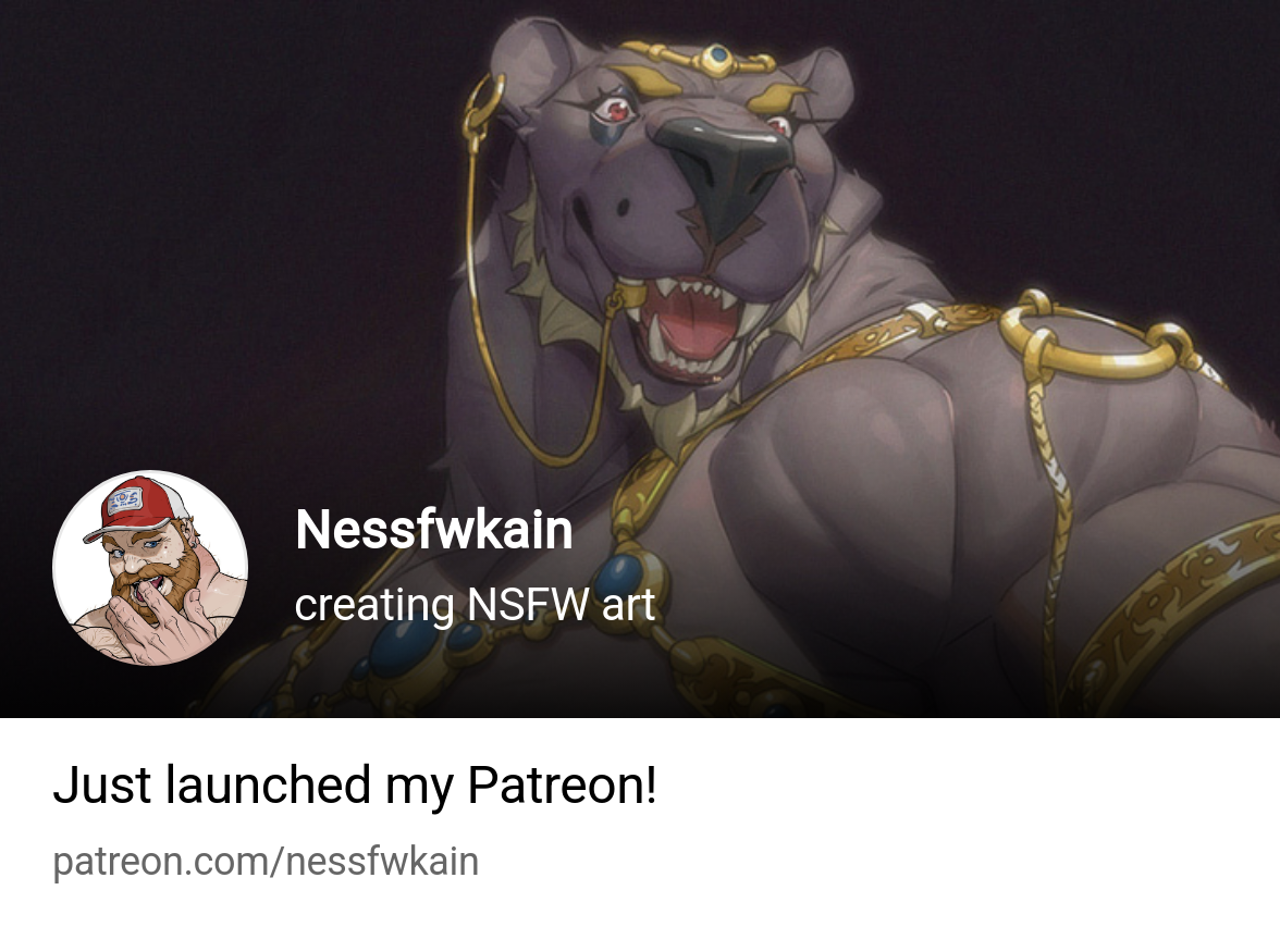 Nessfwkain | creating NSFW art | Patreon