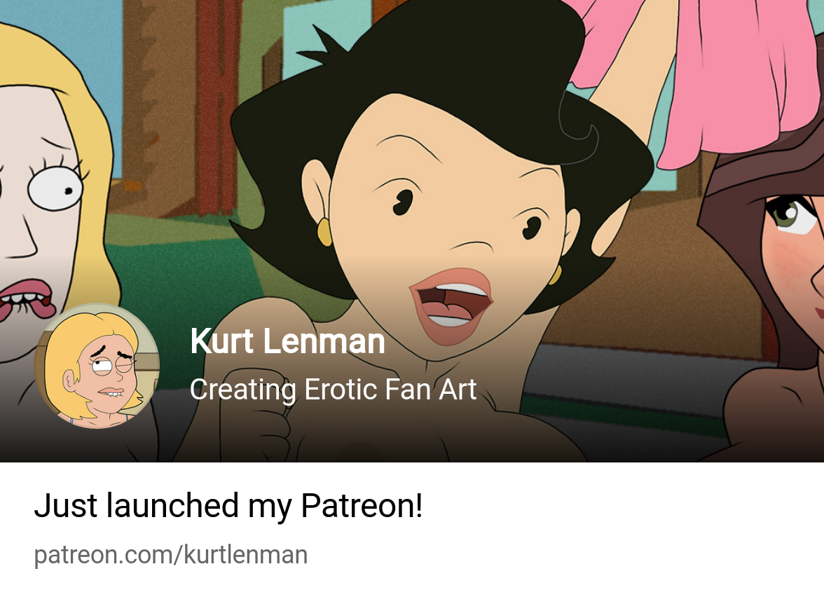 Kurt Lenman | Creating Erotic Fan Art | Patreon