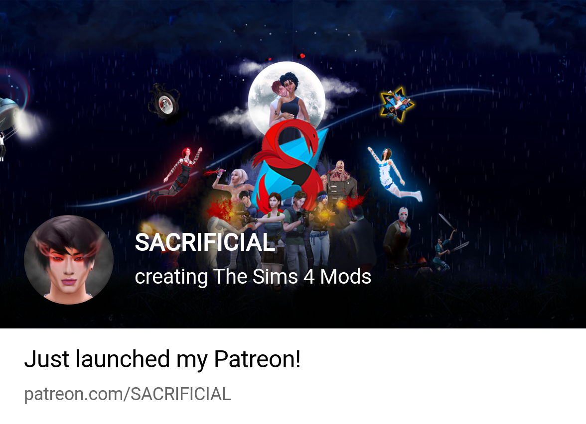 SACRIFICIAL | creating The Sims 4 Mods | Patreon