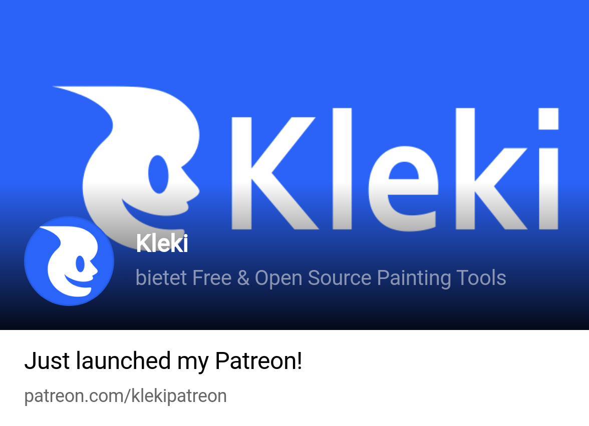 Kleki, bietet Free & Open Source Painting Tools