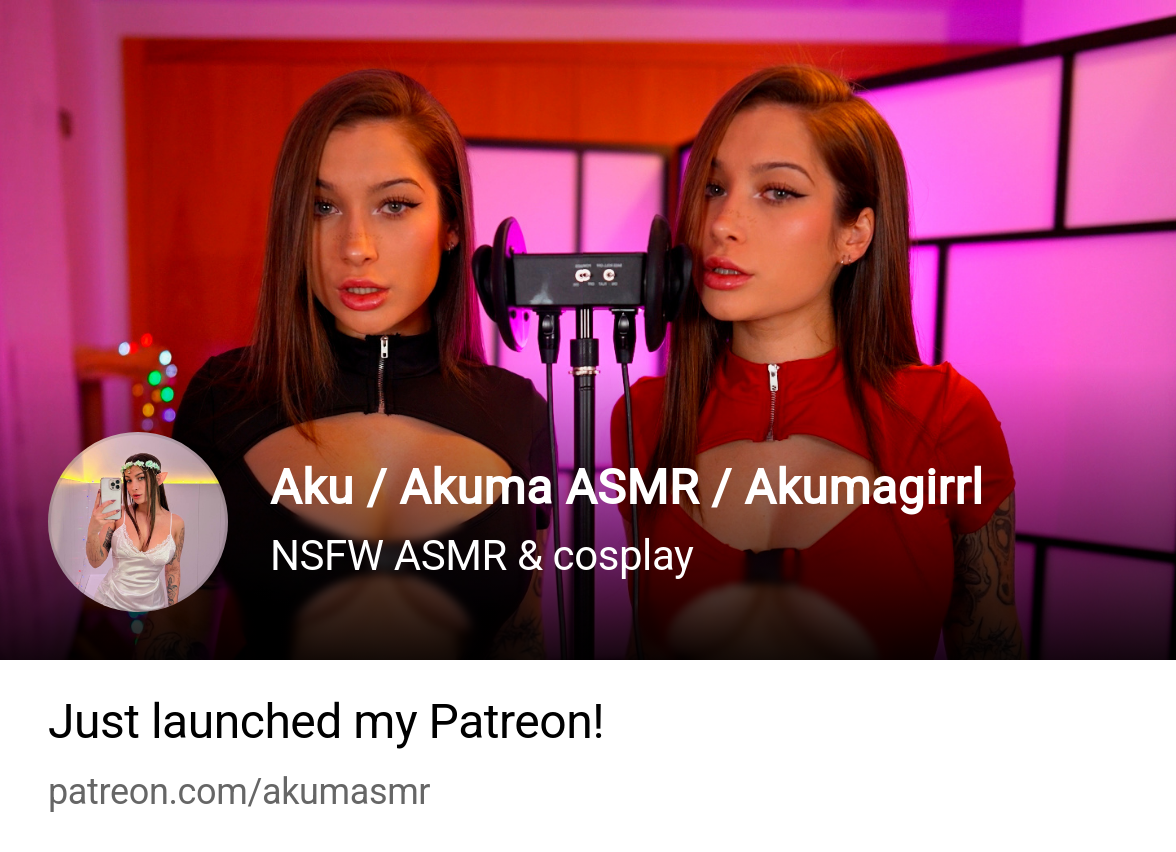 Akuma asmr patreon