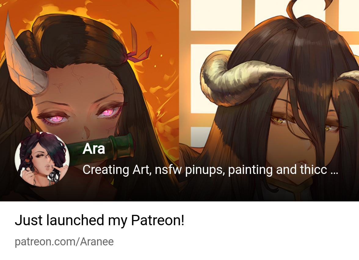 Ara | Creating Art, nsfw pinups, painting and thicc waifus | Patreon