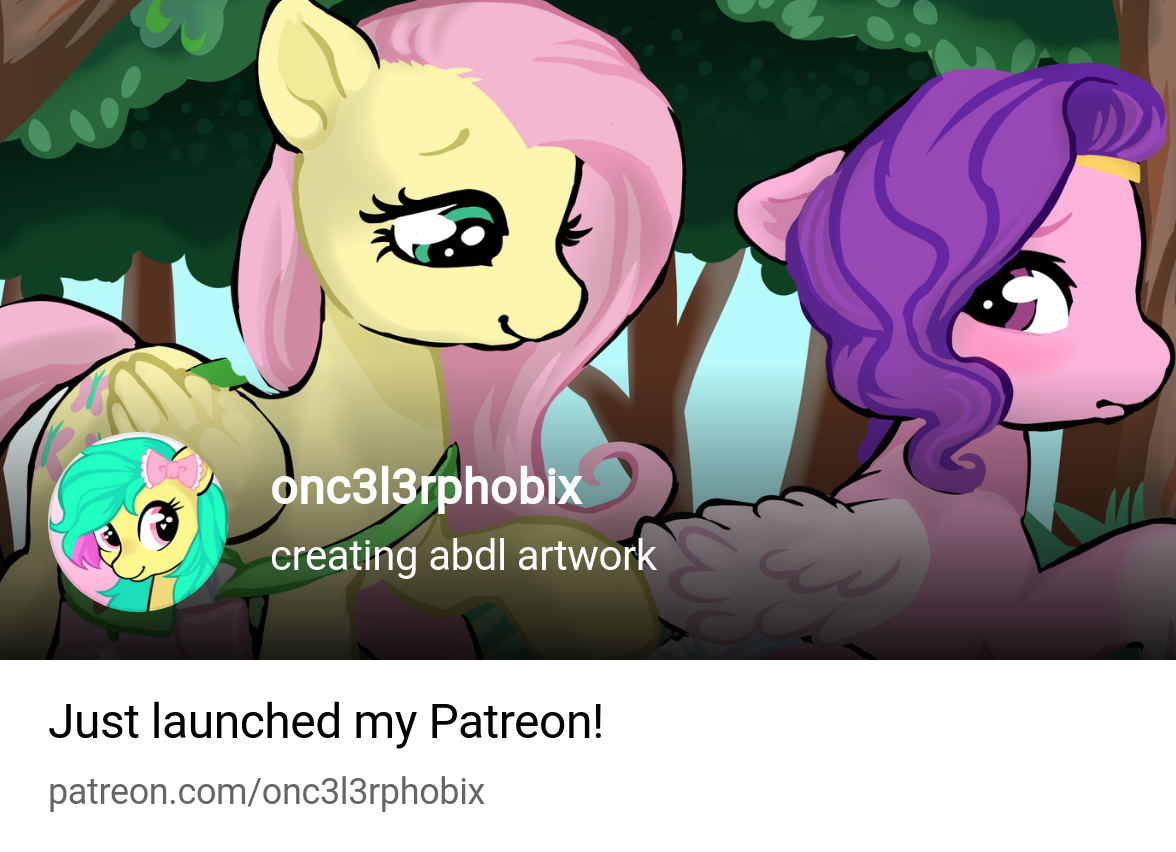 onc3l3rphobix | creating abdl artwork | Patreon