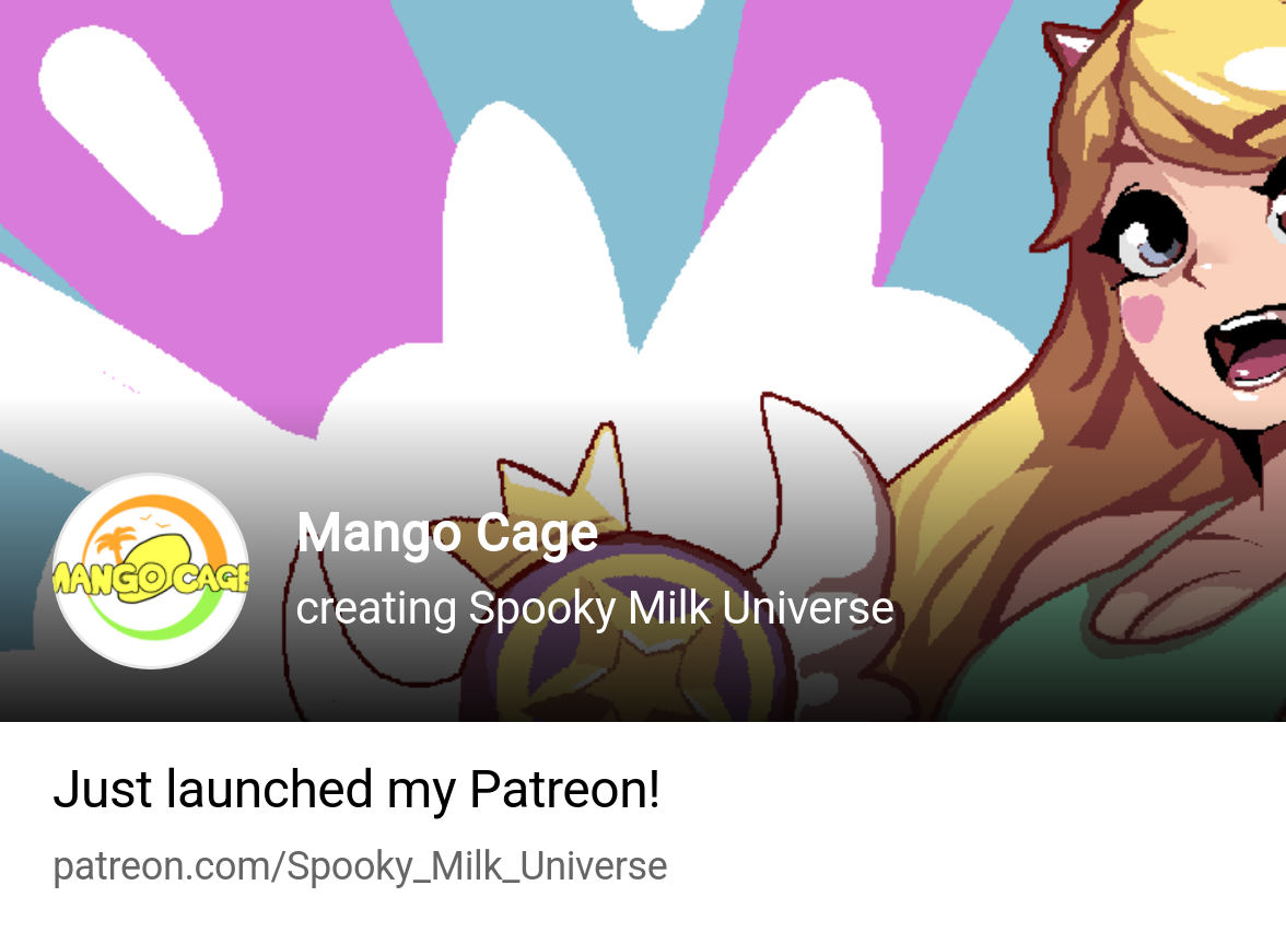 Mango Cage | creating Spooky Milk Universe | Patreon